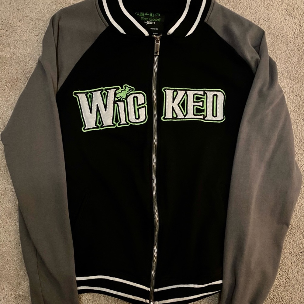 Wicked Broadway zip up sweatshirt/Jacket